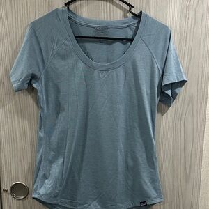 Patagonia Sky Blue Women's Capilene Cool Trail Tee